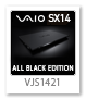 VAIO SX14,VJS1421,ALL BLACK EDITION